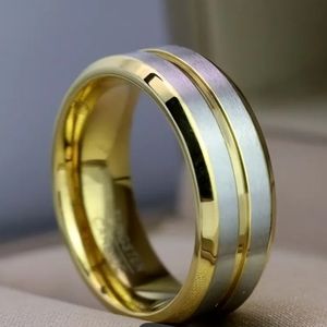 NWT Men's 8mm Titanium Steel band